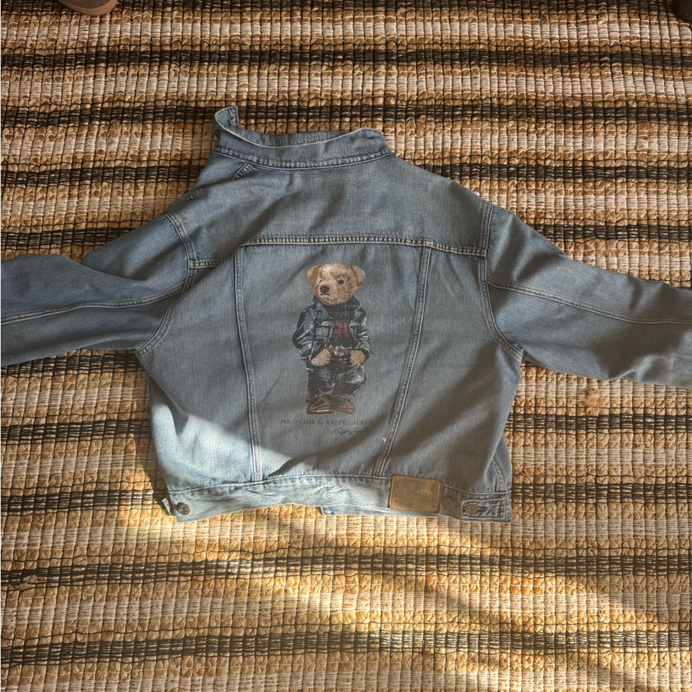 Ralph Lauren Polo Bear Jean Jacket xxl
